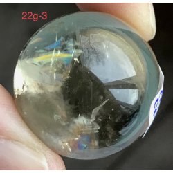 Sm citrin kugle 22gram. 25mm. 