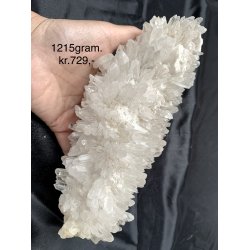 Stor bjergkrystal klynge 