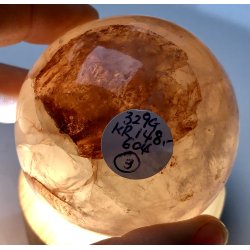 Hematoid kvarts / ild kvarts kugle-3