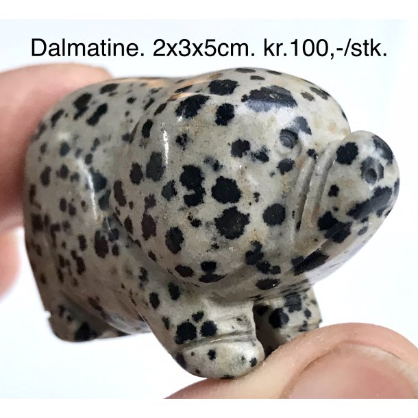 Dalmatiner. 2x3x5cm. 
