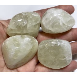 Lemon kvarts lommesten. 50-55gram. 