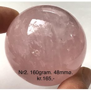 Rosakvarts kugle-2