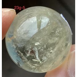 Sm citrin kugle, 23gram. 25mm. 