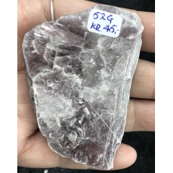 Lepidolit sten plade 52gram. 