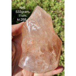 Hematoid kvarts / ild kvarts flamme-5