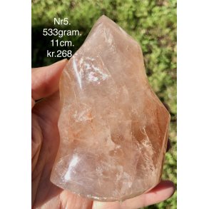 Hematoid kvarts / ild kvarts flamme-5