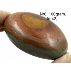 Polychorme jaspis palmsten -6