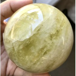 citrin kvarts kugle-5