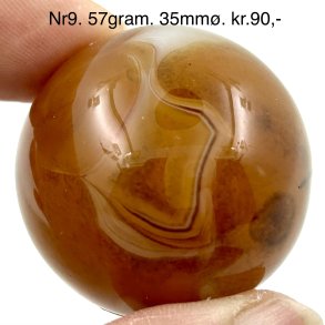 Sm karneol kugle-9