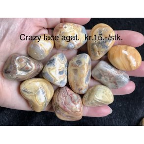 Crazy lace agat lommesten. 