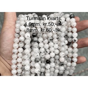 Turmalin kvarts. 6mm. 