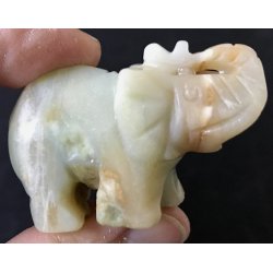 Amazonit elefant. 3x5cm. 