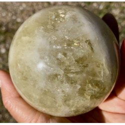 citrin kvarts kugle-1, 