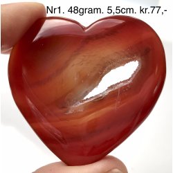 Druzy karneol hjerte-1