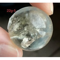 Sm citrin kugle 22gram. 25mm. 