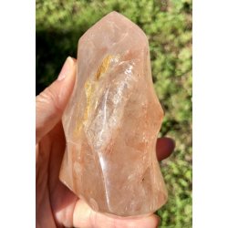 Hematoid kvarts / ild kvarts flamme-5