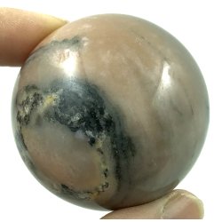 Pink zebra jaspis kugle-1
