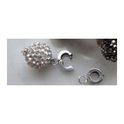 4mm st&aring;l klik l&aring;s til vedh&aelig;ng, 4-001