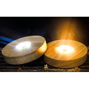 Varm/gul usb lampe til krystalkugle el. Trn