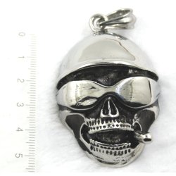 st&aring;l vedh&aelig;ng - 44, d&oslash;dningehoved, 45x55mm