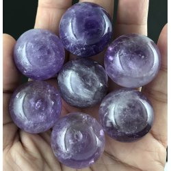 Ametyst sm kugle 22-23gram.  23,5mm. 