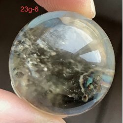 Sm citrin kugle, 23gram. 25mm. 