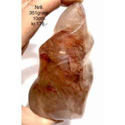 Hematoid kvarts flamme-8