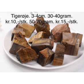 Natur r tigerje. 3-40gram. 