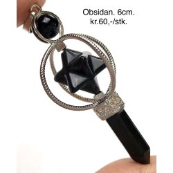 Makaba stjerne og stav vedhng