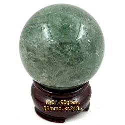 Grn jordbr kvarts kugle-6