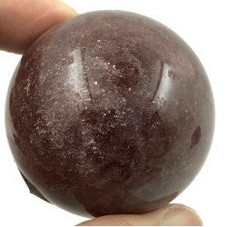 Jordb�r kvarts kugle-8
