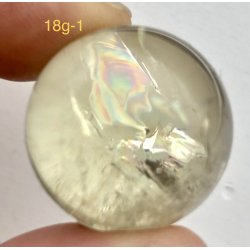 Sm citrin kugle. 18gram. 23mm. 