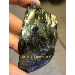 Natur r sm labradorit stykke-12