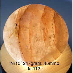 Hematoid kvarts / ild kvarts kugle-10