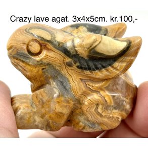 Crazy lace agat, 3x4x5cm. 
