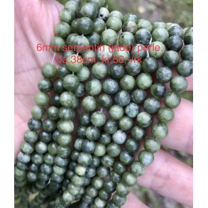 Serpentin 6mm. 38cm. 