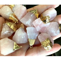 natur r mineralsten vedhng