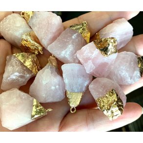 natur r mineralsten vedhng