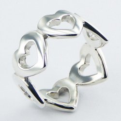 S925 sterling s&oslash;lv ringe-23, str. 8,