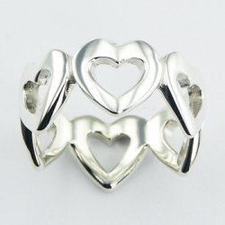 S925 sterling s&oslash;lv ringe-23, str. 8,