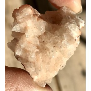 Smukke natur Apophyllit fra Indien -17