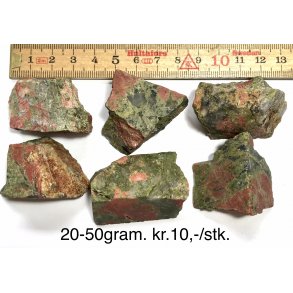 Natur r unakit, 20-50gram