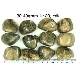 Pietersite lommesten 30-40gram. 