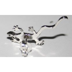 S925 sterlings&oslash;lv &oslash;restik-81, 10x24mm