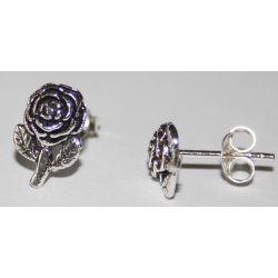 S925 sterlings&oslash;lv &oslash;restik-80, 7,5x11mm