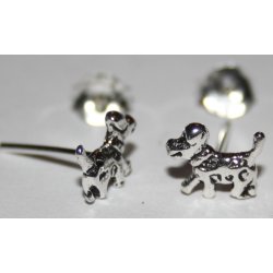 S925 sterlings&oslash;lv &oslash;restik-65, 6,5x8,5mm