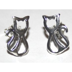 S925 sterlingsølv ørestik-57, 8x13mm