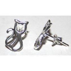 S925 sterlings&oslash;lv &oslash;restik-57, 8x13mm