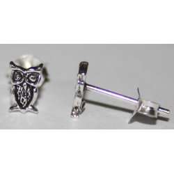 S925 sterlings&oslash;lv &oslash;restik-54, 4x7mm