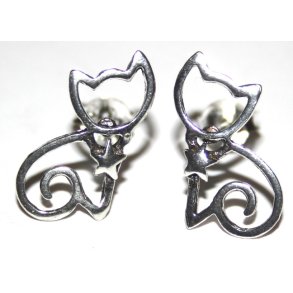 S925 sterlingsølv ørestik-53, 9x15mm